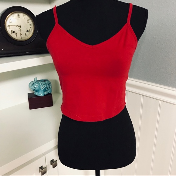Forever 21 Tops - 2/$15 - Forever 21 - Red Crop Top